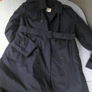 US Navy All-Weather Coat Removable Liner Blue NSN 8405-01-175-2295 Size 42XL